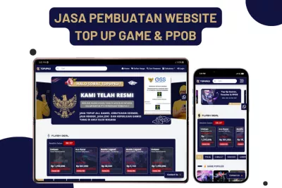 Jasa Pembuatan Website Topup Game dan PPOB