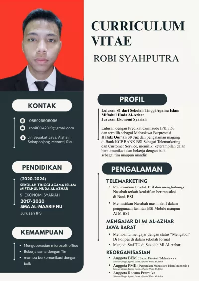 Jasa Desain CV