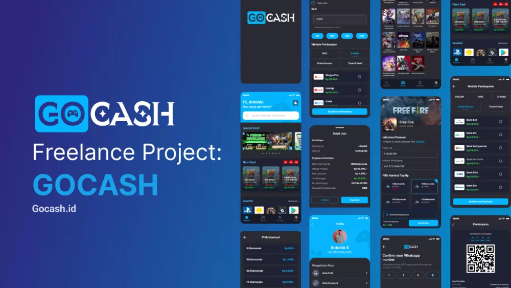 GOCASH - Top Up Game Apps