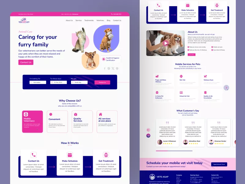 VETSASAP - Animal Care Company